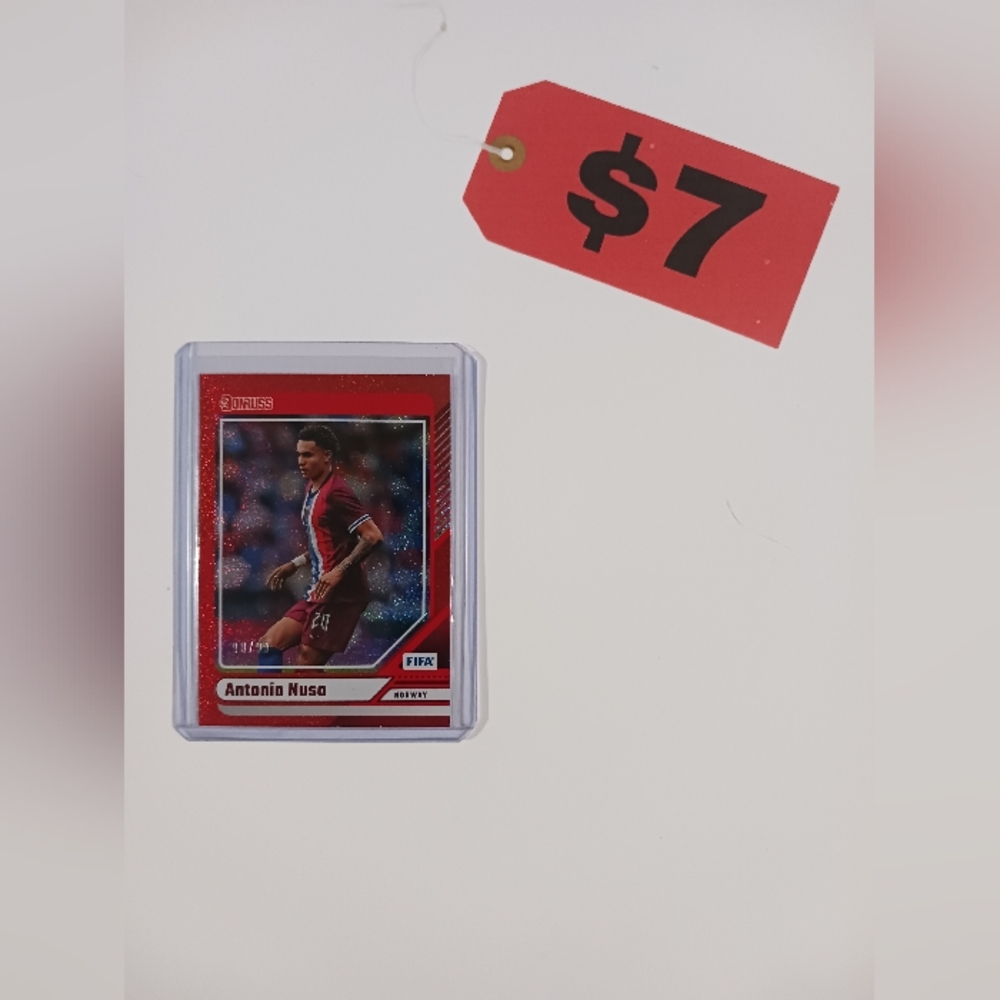 2024 Donruss Panini FIFA Antonio Nusa Red Optic #94